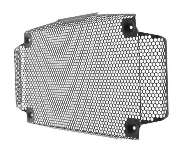 Afbeeldingen van Radiatorcover zwart Evotech Performance Kawasaki Z650 '17-