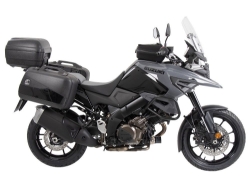 Afbeeldingen van Topdrager zwart Alurack Hepco&Becker Suzuki DL1050 / XT '20-22