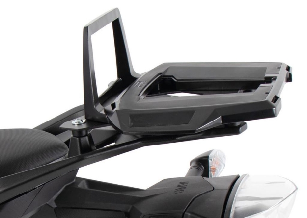 Afbeeldingen van Topdrager Alurack zwart voor orig. rek Hepco&Becker BMW F900R '20-24