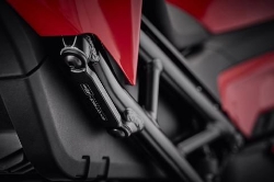 Afbeeldingen van Afdekplaatjes duo voetsteunen Evotech Performance BMW S1000RR '19-22