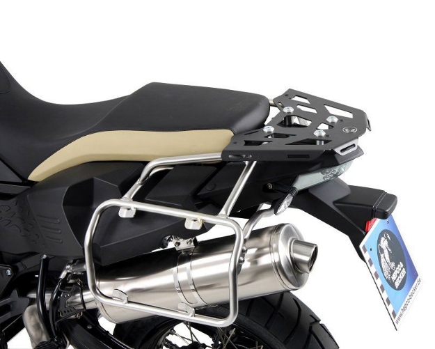 Afbeeldingen van Topdrager zwart mini Hepco&Becker BMW F800GS Adventure '13-'18