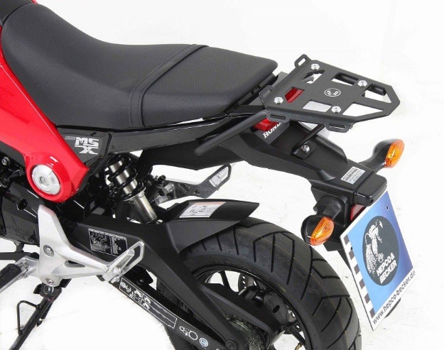 Afbeeldingen van Topdrager zwart Minirack Hepco&Becker Honda MSX125 '14-15