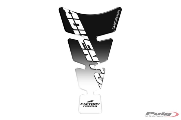 Afbeeldingen van Tankpad zwart / transparant met KTM Adventure logo