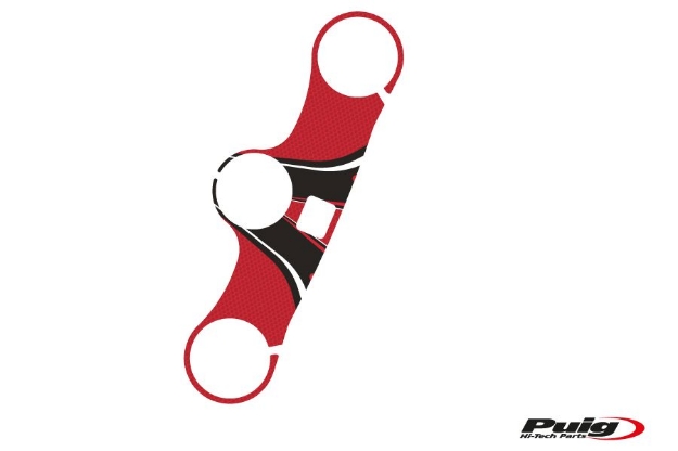 Afbeeldingen van Kroonplaatcover model Radikal voor Honda CBR1000RR '20- rood
