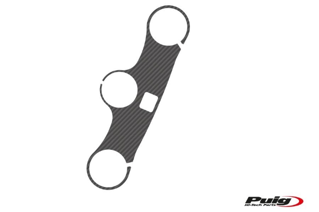 Afbeeldingen van Kroonplaatcover model X-TREME Puig voor Honda CBR1000RR '20-