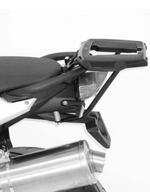 Afbeeldingen van Topdrager zwart Easyrack Hepco&Becker BMW F800R '09-'14