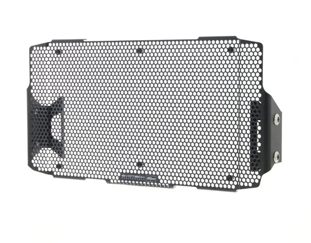 Afbeeldingen van Radiatorcover zwart Evotech Performance Honda CBR650R '19-20