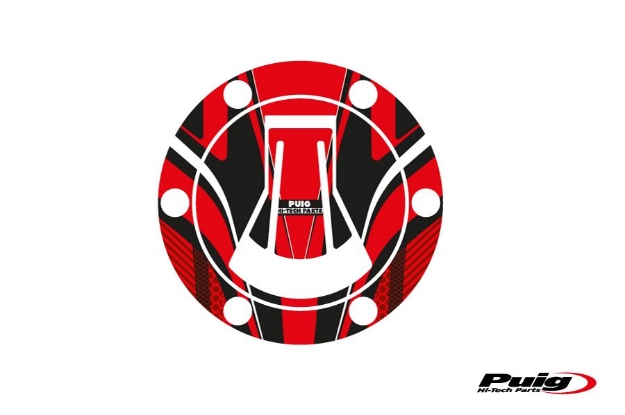 Afbeeldingen van Tankdopcover Radikal Puig voor Aprilia RS660 / Tuono 660 '21- rood