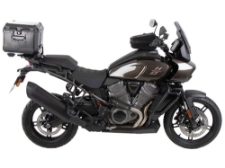 Afbeeldingen van Topdrager zwart Easyrack Hepco&Becker Harley Davidson Pan America '20-