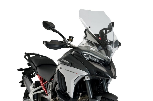 Afbeeldingen van Vervangingsruit touring Puig Ducati Multistrada V4 / S /Sport '21- transparant