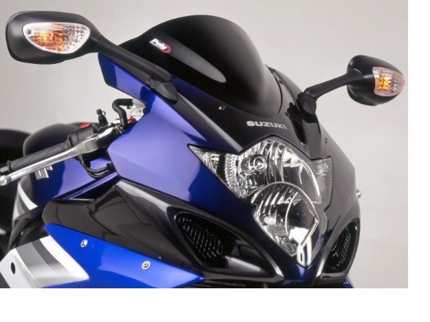 Afbeeldingen van Vervangingsruit Puig Jetstream Suzuki GSX-R1000 '05-'06-zwart