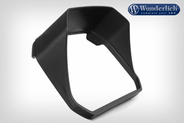 Afbeeldingen van Zonneklep voor display Wunderlich voor Cockpit TFT 6,5 inch zwart