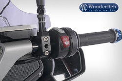 Afbeeldingen van Mirror clamp for additional mirror (Set) diverse BMW modellen - black Wunderlich