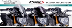 Afbeeldingen van Vervangingsruit naked bike Sport Puig Yamaha MT-09 '14-'16