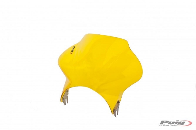 Afbeeldingen van Windscherm Puig model Cockpit CB600F Hornet '03-'04-Geel