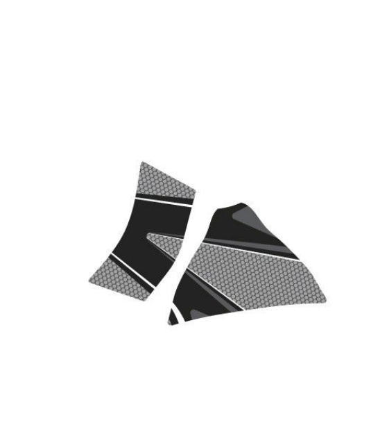 Afbeeldingen van Kroonplaatcover model Radikal voor Kawasaki Z800 '13-'16-Grijs