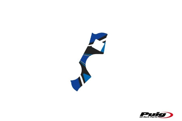 Afbeeldingen van Kroonplaatcover model Radikal voor Suzuki Inazuma '13--Blauw