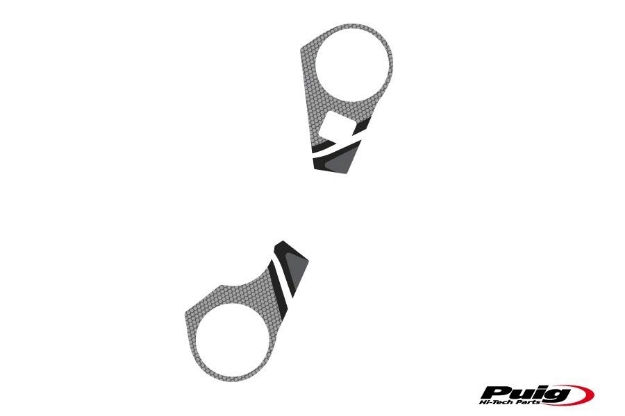 Afbeeldingen van Kroonplaatcover model Radikal voor Suzuki GSX-R1000 '09-'16-Grijs