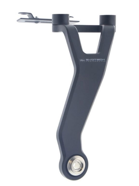 Afbeeldingen van Uitlaatsteun met afdekplaatje Evotech Performance Aprilia Tuono V4 Factory '21-24