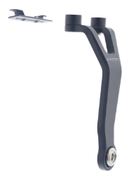 Afbeeldingen van Uitlaatsteun met afdekplaatje Evotech Performance Aprilia Tuono V4 '21-24