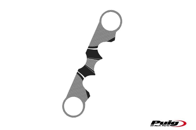 Afbeeldingen van Kroonplaatcover model Radikal voor Suzuki GSX650F '08--Grijs