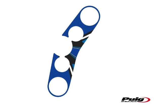 Afbeeldingen van Kroonplaatcover model Radikal voor Suzuki GSR750 '11--Blauw