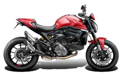 Afbeeldingen van Crash bobbins Evotech Performance Ducati Monster 950 '21-