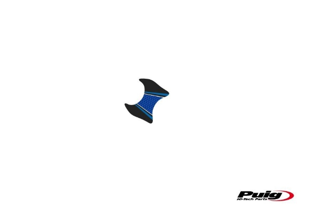 Afbeeldingen van Kroonplaatcover model Radikal voor Suzuki SFV650 Gladius '09-'16-Blauw