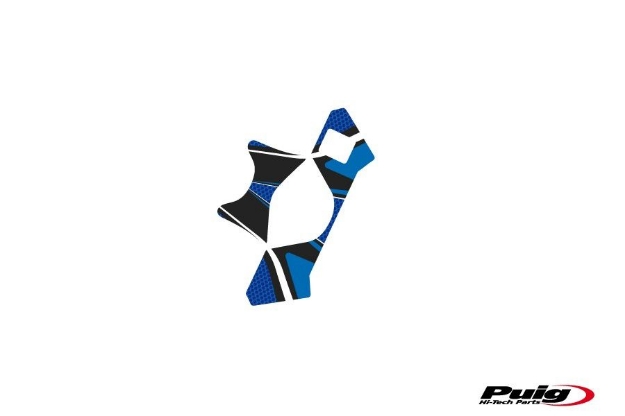 Afbeeldingen van Kroonplaatcover model Radikal voor Suzuki GSF1250/S Bandit '07-'11-Blauw