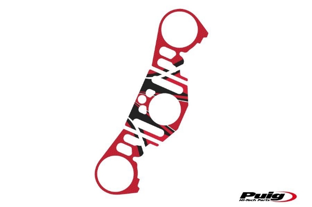 Afbeeldingen van Kroonplaatcover model Radikal voor Yamaha YZF-R1 '12-'14