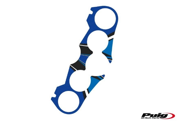 Afbeeldingen van Kroonplaatcover model Radikal voor FZ8/ FZ8 Fazer/ Fazer8-Blauw