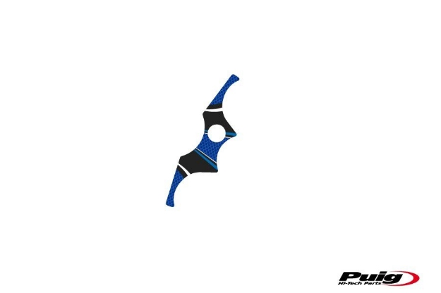 Afbeeldingen van Kroonplaatcover model Radikal voor Yamaha FZ1/Fazer '06-'16-Blauw