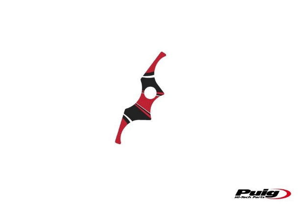 Afbeeldingen van Kroonplaatcover model Radikal voor Yamaha FZ1/Fazer '06-'16-Rood