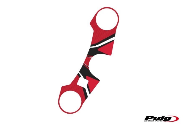 Afbeeldingen van Kroonplaatcover model Radikal voor Suzuki GSX-R1000 '05-'06-Rood