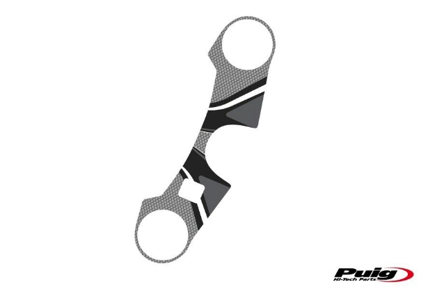 Afbeeldingen van Kroonplaatcover model Radikal voor Suzuki GSX-R1000 '05-'06-Grijs