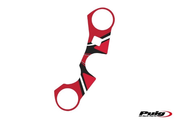 Afbeeldingen van Kroonplaatcover model Radikal voor Suzuki GSX-R600/R750 '06--Rood