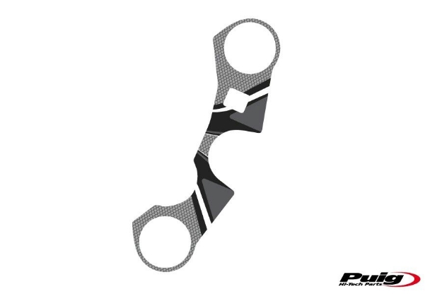 Afbeeldingen van Kroonplaatcover model Radikal voor Suzuki GSX-R600/R750 '06--Grijs