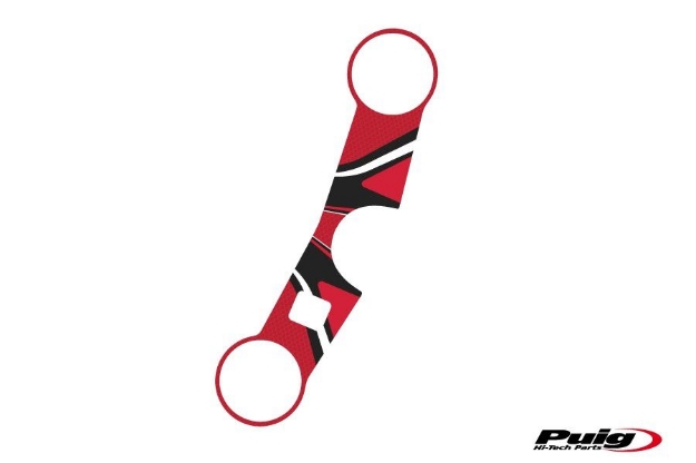 Afbeeldingen van Kroonplaatcover model Radikal voor Suzuki GSX-R1000 '03-'04-Rood