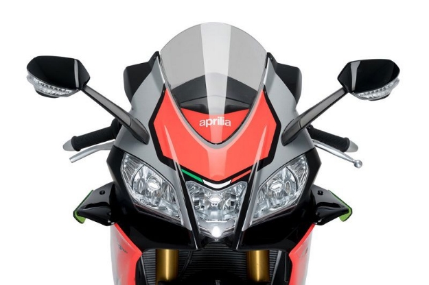 Afbeeldingen van Side Spoiler Downforce Sport van Puig voor de Aprilia RSV4 RR / RF '15-20