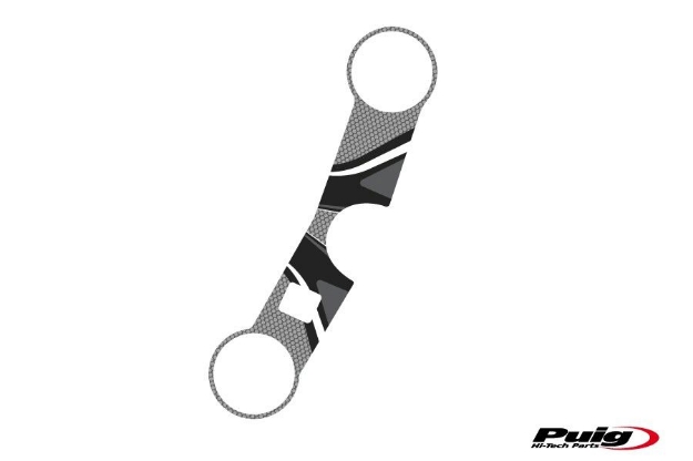Afbeeldingen van Kroonplaatcover model Radikal voor Suzuki GSX-R750 '04-'05-Grijs