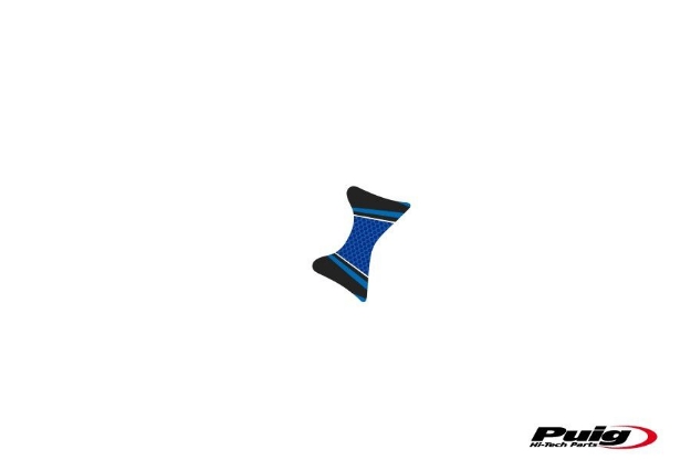 Afbeeldingen van Kroonplaatcover model Radikal voor Suzuki GSF650S Bandit '07-'14-Blauw