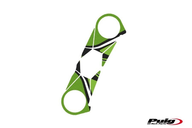 Afbeeldingen van Kroonplaatcover model Radikal voor Kawasaki ZX-10R '06-'10