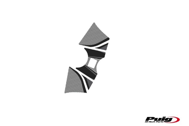 Afbeeldingen van Kroonplaatcover model Radikal voor Honda VFR1200F '10--Grijs