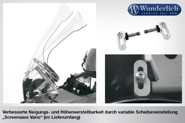 Afbeeldingen van Screen MARATHON BMW R1200GS/Adventure '08- clear Wunderlich