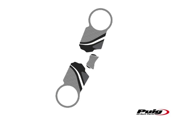 Afbeeldingen van Kroonplaatcover model Radikal voor Honda CBR1000RR '04-'07-Grijs