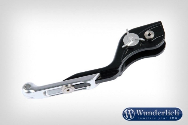 Afbeeldingen van Clutch lever VarioLever diverse BMW modellen - black-silver Wunderlich