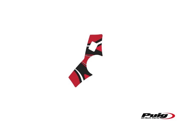Afbeeldingen van Kroonplaatcover model Radikal voor Honda CBR125R '11--Rood