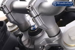 Afbeeldingen van Handlebar riser ERGO 20mm diverse BMW modellen - silver Wunderlich