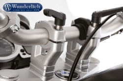 Afbeeldingen van Handle bar quick-release fastener - only with handlebar riser - black BMW R1200GS LC/Adventure Wunderlich