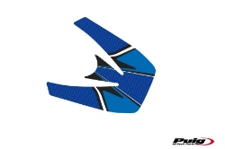 Afbeeldingen van Kroonplaatcover model Radikal voor Yamaha Aprilia Shiver 750 '07-